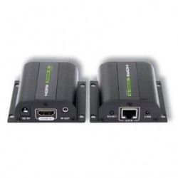 Extender HDMI Techly EXT-E70I po skrętce Cat. 5e/6/6a/7, do 60m, z