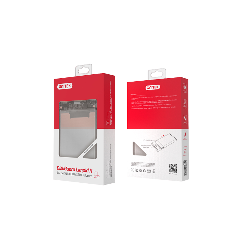 Obudowa na dysk Unitek S1103A USB 3.1 HDD/SSD SATA 6G UASP… | PartsPC.pl