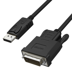 Kabel adapter Unitek Y-5118BA Displayport - DVI-D M/M 1,8m… | PartsPC.pl
