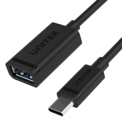 Adapter Unitek Y-C476BK USB Typ-C do USB AF | PartsPC.pl
