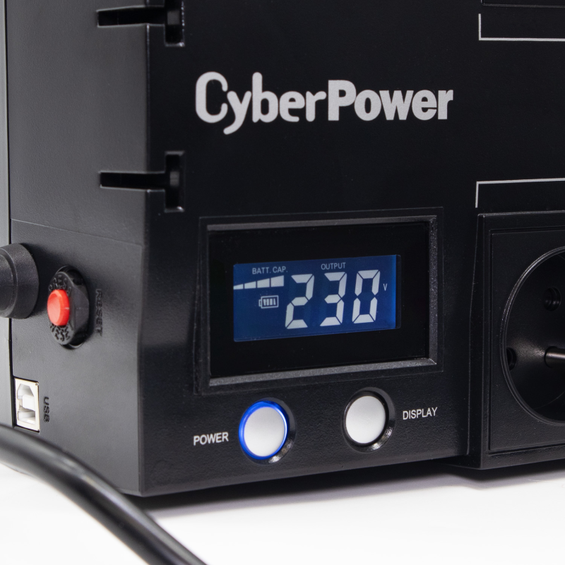 Zasilacz awaryjny UPS CyberPower BR700ELCD-FR | PartsPC.pl