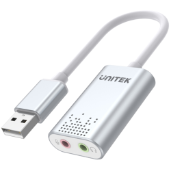 Karta dźwiękowa Unitek Y-247A USB Stereo | PartsPC.pl