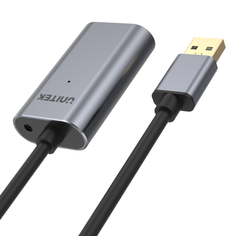 Kabel wzmacniacz sygnału Unitek Y-272 USB2.0 10m Premium | PartsPC.pl