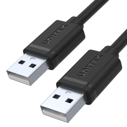Kabel Unitek Y-C442GBK USB 2.0 AM-AM 1,5m | PartsPC.pl