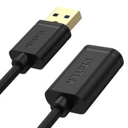 Kabel Unitek Y-C457GBK przedłużacz USB 3.0 AM-AF 1,0m | PartsPC.pl