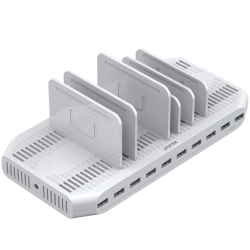 Stacja ładująca Unitek Y-2190A, 10 x USB QC3.0 96W | PartsPC.pl
