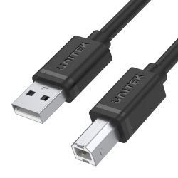 Kabel Unitek Y-c420GBK USB 2.0 AM-BM, 3m | PartsPC.pl