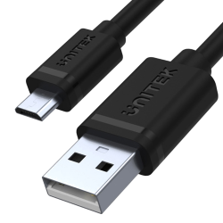 Kabel Unitek Y-C454GBK USB 2.0 - microUSB M/M 0.5m | PartsPC.pl