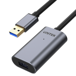 Kabel wzmacniacz sygnału Unitek Y-3005 USB 3.0 10m | PartsPC.pl