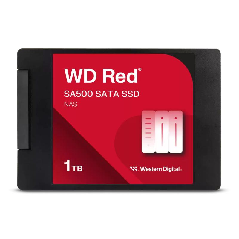 WD Red™ SA500 SATA SSD 2,5"/7 mm POWERED BY SANDISK 1 TB | PartsPC.pl