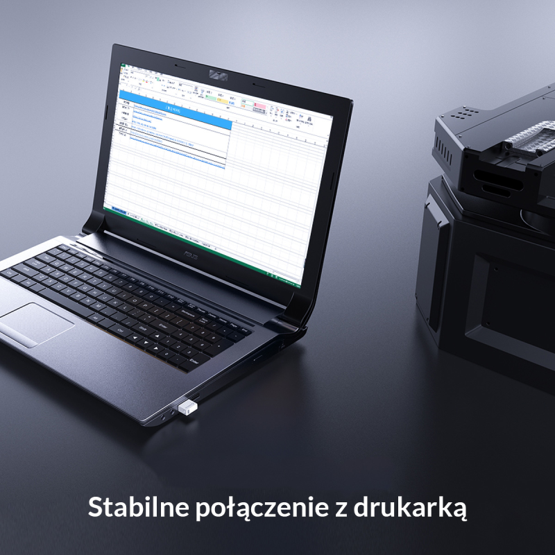 Adapter Bluetooth 5.0 Orico BTA-508-BK-BP USB-A, czarny | PartsPC.pl