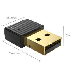 Adapter Bluetooth 5.0 Orico BTA-508-BK-BP USB-A, czarny | PartsPC.pl