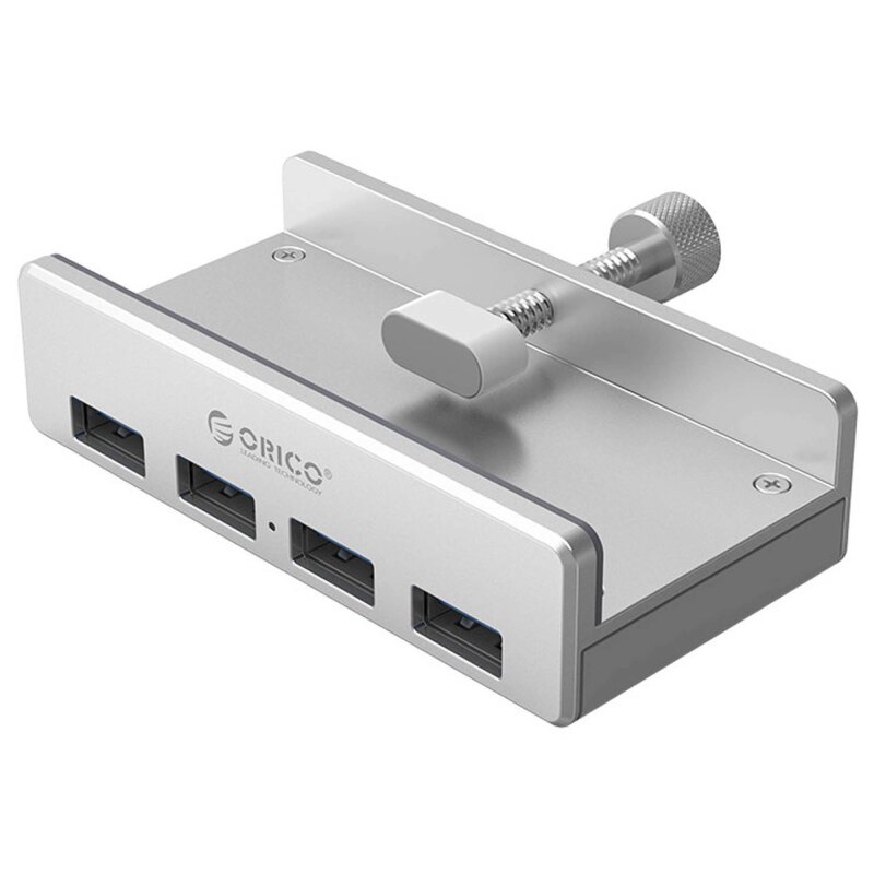 Hub USB Orico MH4PU-P-SV-BP 4x USB-A, 5Gbps, aktywny, biurko… | PartsPC.pl