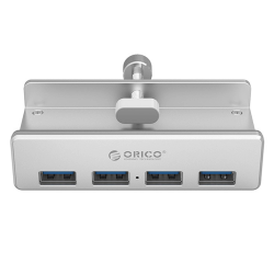 Hub USB Orico MH4PU-SV-BP przykręcany, 4 porty USB 3.1 Gen 1… | PartsPC.pl