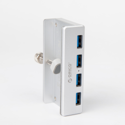 Hub USB Orico MH4PU-SV-BP przykręcany, 4 porty USB 3.1 Gen 1… | PartsPC.pl