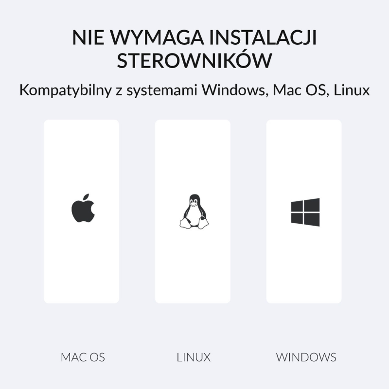 Hub USB Orico DESK-4U-BK-BP biurkowy 4 x USB 3.1 | PartsPC.pl