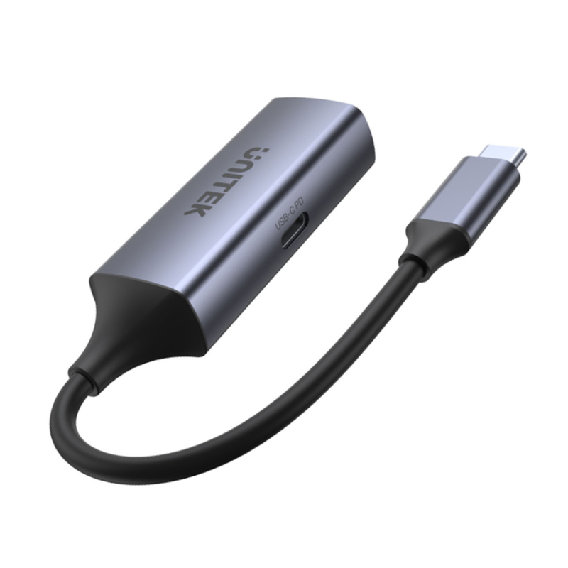 Kabel adapter Unitek U1323A USB-C - RJ45, 1Gbps, LAN, Ethern… | PartsPC.pl