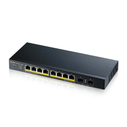 Switch zarządzalny Zyxel GS1900-10HP 8x10/100/1000 2xSFP | PartsPC.pl