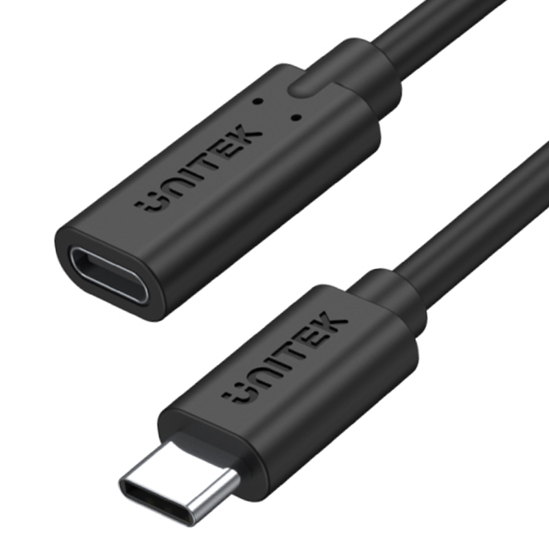 Kabel USB-C Unitek C14086BK-1.5M Przedłużacz, 10Gbps, 4K, PD… | PartsPC.pl