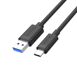 Kabel USB Unitek Y-C490BK USB-A - USB-C 3.1, M/M, 0,25m | PartsPC.pl