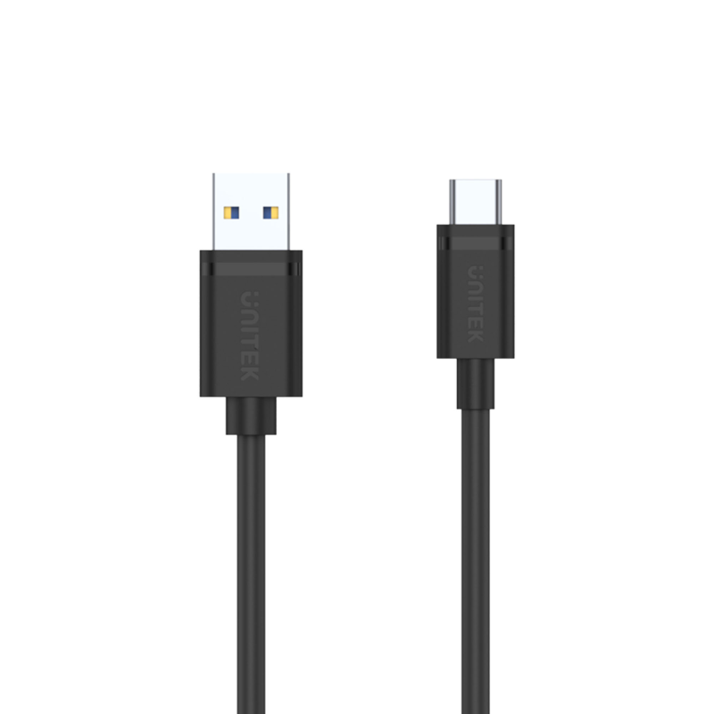 Kabel USB Unitek Y-C490BK USB-A - USB-C 3.1, M/M, 0,25m | PartsPC.pl