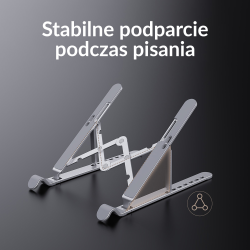 Podstawka do notebooka Orico PFB-A2-SV-BP składana aluminium… | PartsPC.pl