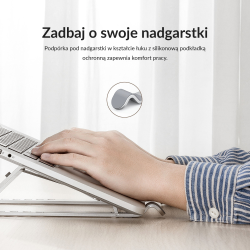 Podstawka do notebooka Orico PFB-A2-SV-BP składana aluminium… | PartsPC.pl