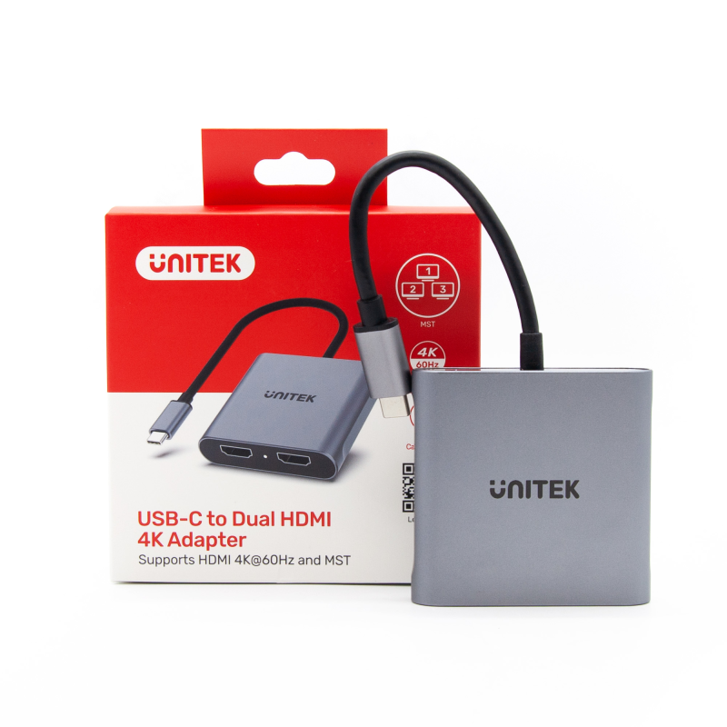 Kabel adapter Unitek V1304A USB-A - HDMI, VGA, fullHD | PartsPC.pl