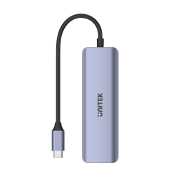 Hub USB-C Unitek H1107K, 3.1, 4 x USB-C, 5 Gbps | PartsPC.pl
