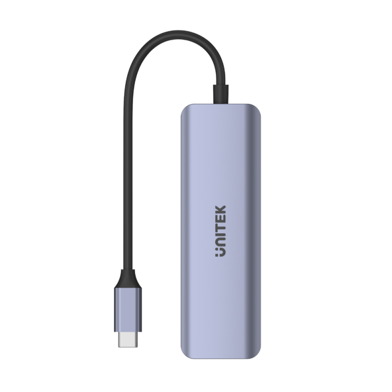 Hub USB-C Unitek H1107K, 3.1, 4 x USB-C, 5 Gbps | PartsPC.pl