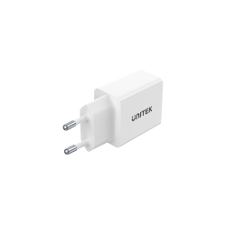 Ładowarka Sieciowa Unitek P1113A-EU 2xUSB-A 12W, biała | PartsPC.pl