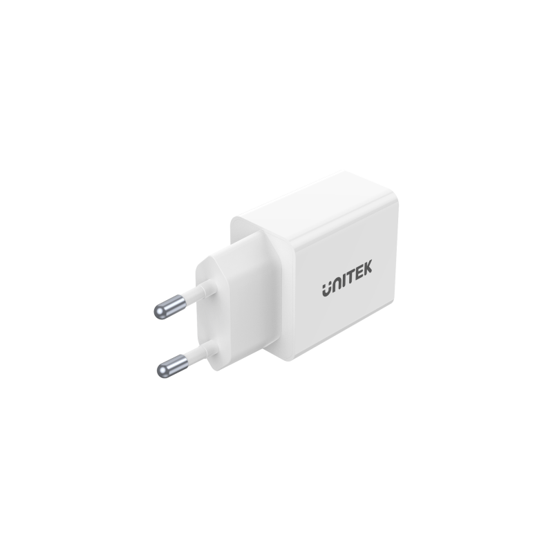 Ładowarka Sieciowa Unitek P1113A-EU 2xUSB-A 12W, biała | PartsPC.pl