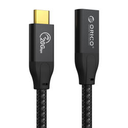 Przedłużacz USB-C Orico CY32-10-BK-BP 3.2 20Gbps, 4K, 100W, … | PartsPC.pl