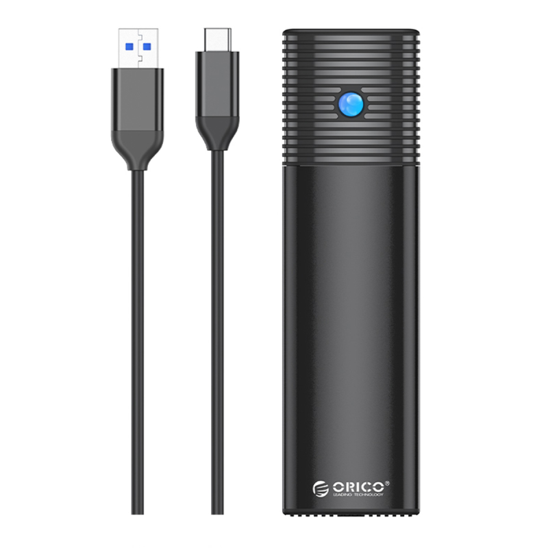 Obudowa na dysk Orico PWM2-BK-EP M.2 SATA USB-C czarna | PartsPC.pl