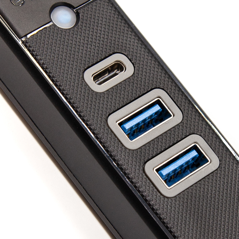 HUB USB-C Orico PWC2U-C3-015-BK-EP 2x USB-A 3.1 + USB-C, cza… | PartsPC.pl