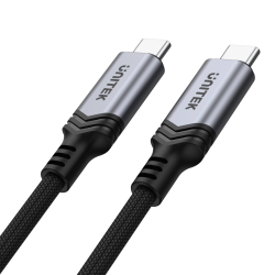 Kabel USB-C Unitek C14110GY-2M do ładowania PD 240W, 2m | PartsPC.pl