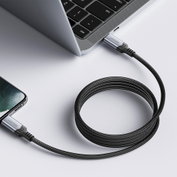 Kabel USB-C Unitek C14110GY-2M do ładowania PD 240W, 2m | PartsPC.pl