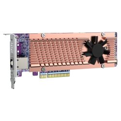 Karta rozszerzeń QNAP QM2-2P410G1T M.2, 10GbE | PartsPC.pl