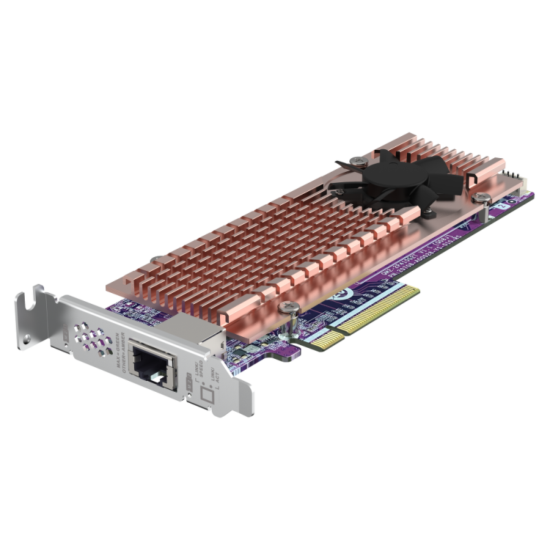 Karta rozszerzeń QNAP QM2-2P410G1T M.2, 10GbE | PartsPC.pl