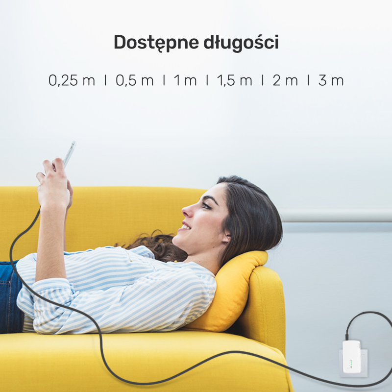 Kabel USB Unitek Y-C482BK USB-A - USB-C 2.0, m/m, 480 Mbps, … | PartsPC.pl