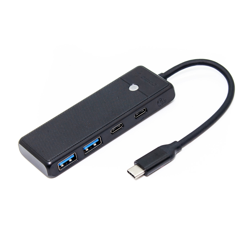 Hub USB-C Orico PAPW2AC-C3-015-BK-EP 2x USB-A, 2x USB-C, PD … | PartsPC.pl