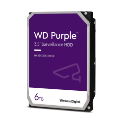 Dysk WD Purple™ WD64PURZ 6TB 3.5" 5640 256MB SATA III | PartsPC.pl