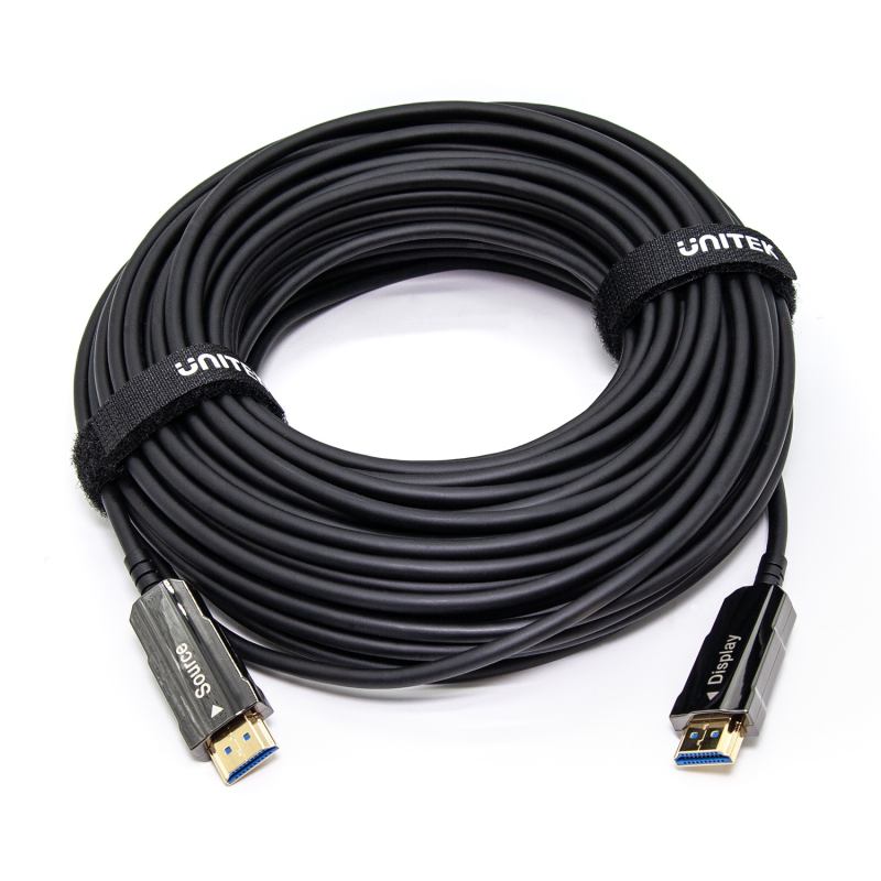 Kabel HDMI Unitek C11072BK-25M 2.0 AOC 4K 60Hz 25m | PartsPC.pl