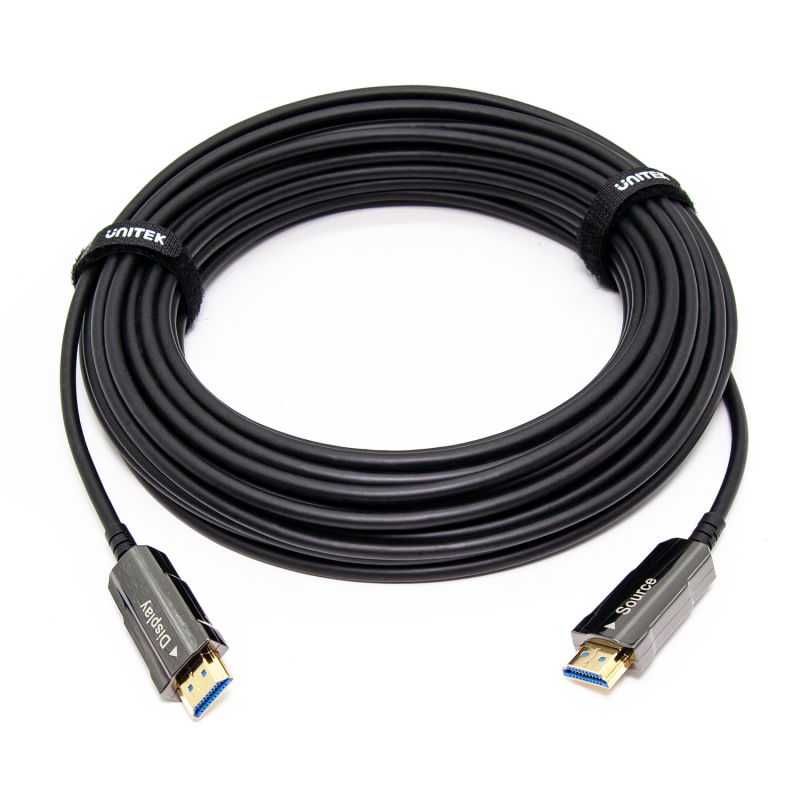 Kabel HDMI Unitek C11072BK-15M 2.0 AOC 4K 60Hz 15m | PartsPC.pl