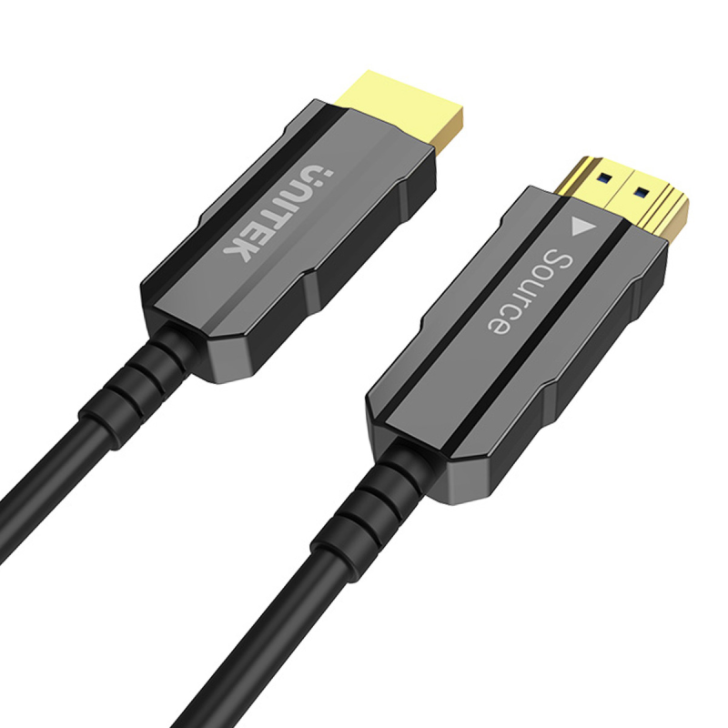 Kabel HDMI Unitek C11072BK-20M 2.0 AOC 4K 60Hz 20m | PartsPC.pl