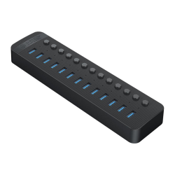 HUB USB-A Orico CT2U3-13AB-EU-BK-BP 13x USB-A 5Gbps BC 1.2 6… | PartsPC.pl