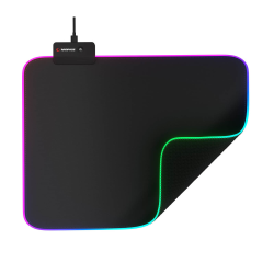 Podkładka pod mysz Rampage MP-23 RGB gamingowa | PartsPC.pl