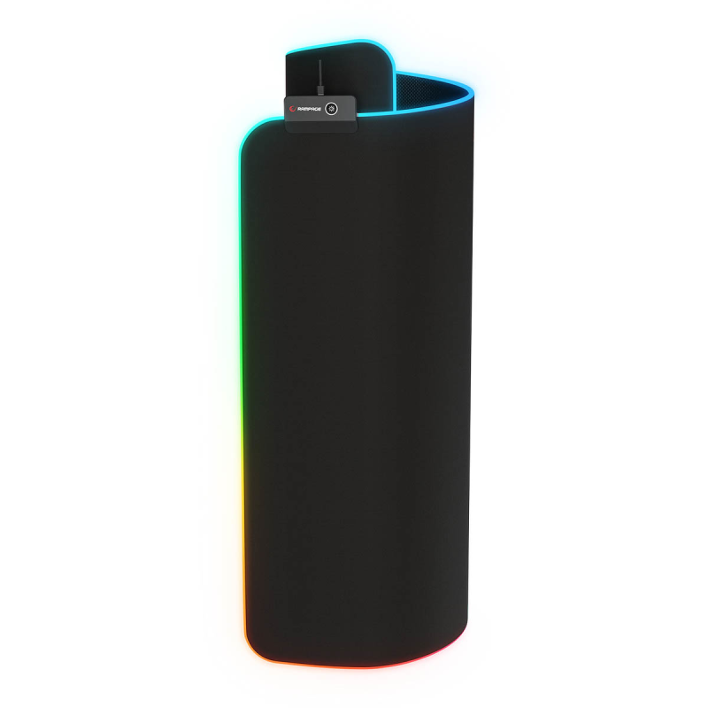 Podkładka pod mysz Rampage MP-23 RGB gamingowa | PartsPC.pl