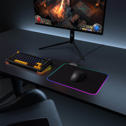 Podkładka pod mysz Rampage MP-23 RGB gamingowa | PartsPC.pl