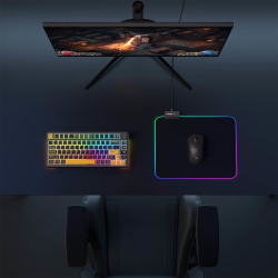 Podkładka pod mysz Rampage MP-23 RGB gamingowa | PartsPC.pl